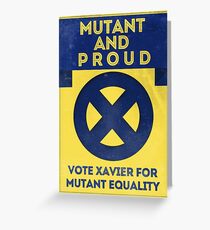 Mutant and proud campaign Greeting Card