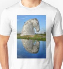 The Kelpies, Helix Park, Scotland Slim Fit T-Shirt
