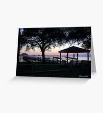 April Twilight in Florida Greeting Card