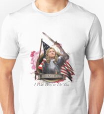 Hillary 2016 - I Was Born To Do This Unisex T-Shirt