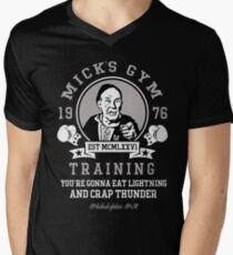 Mick's Gym Men's V-Neck T-Shirt