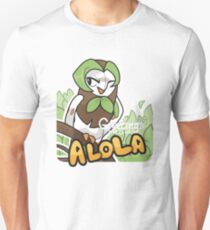 Greetings from Alola ft. Dartrix - Pokémon Sun and Moon Unisex T-Shirt