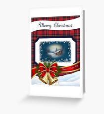 Plaid Frasers Ridge Christmas Greeting Card