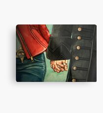 Need a Hand, Love? Metal Print