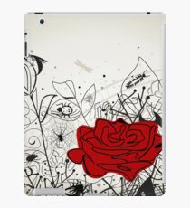 Insect a flower iPad Case/Skin
