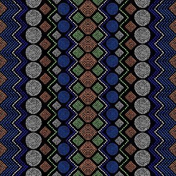 Artwork thumbnail, Ethnic African Motif 2 by vkdezine