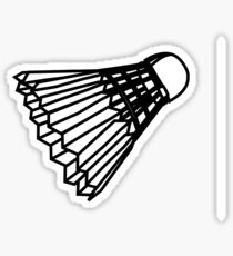 Badminton Sticker