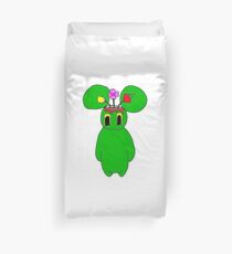 souris verte Duvet Cover