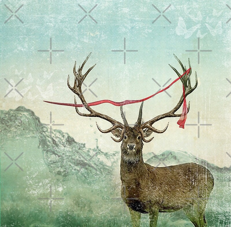Tsunami red deer