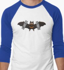 Do-It-Yourself Bat Logo Men's Baseball ¾ T-Shirt
