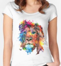 Lion Women's Fitted Scoop T-Shirt