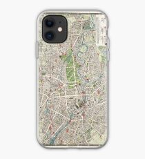 Vintage Map of Berlin Germany (1905) iPhone Case