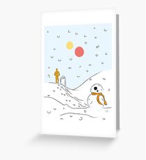 A Very BB8 Christmas Greeting Card