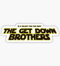 the get down brothers Sticker