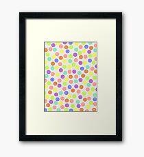 abstract vector - Drunkenness - Framed Print