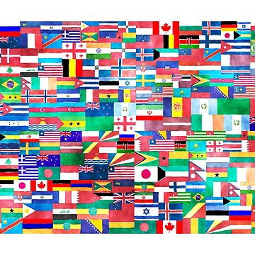 World Flags Leggings for Sale