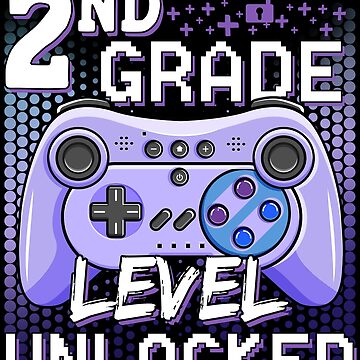 2nd Grade Level Unlocked Video Game Back to School Boys 2nd Tapestry for  Sale by FucaGirl