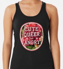 Cute, Queer and Angry Women's Tank Top