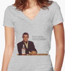 Camiseta entallada de cuello en V El Borbón de Sean Connery