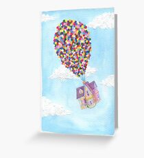 Up House Greeting Card