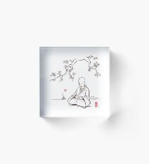 Meditation Acrylic Block