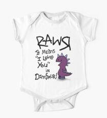 Rawr One Piece - Short Sleeve