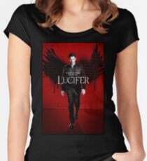 Lucifer Women's Fitted Scoop T-Shirt
