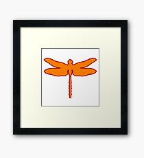 dragonfly dragonfly Framed Print