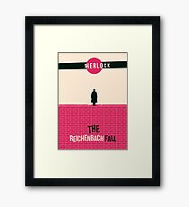 Reichenbach Fall Framed Print