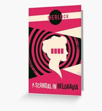 Scandal in Belgravia Greeting Card