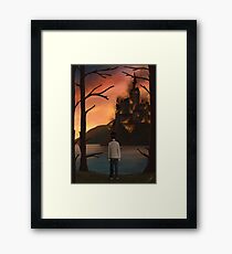 Deathly Hallows Framed Print