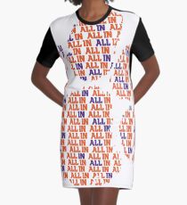 "ALL IN" - Clemson Tee Graphic T-Shirt Dress