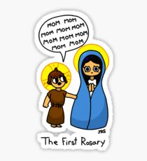 The First Rosary Sticker