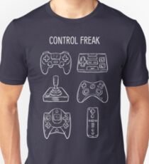 Control Freak Video Game Controller T Shirt Unisex T-Shirt
