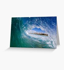 concrete horizon Greeting Card