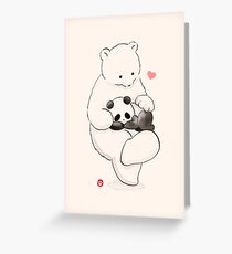 Panda Therapy Greeting Card