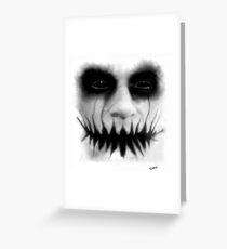 WATERCOLOUR CLOWN Greeting Card