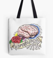 Neurodiversity Tattoo Flash Tote Bag
