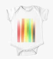 Color block no 2 Short Sleeve Baby One-Piece