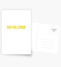 Developer Postcards