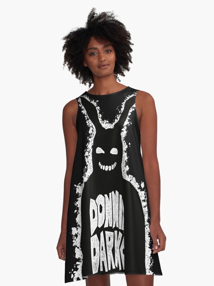 Donnie Darko Frank The Bunny 2 A Line Dress By Doge21 Redbubble