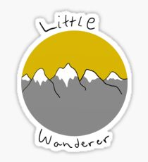 Little wanderer doodle Sticker