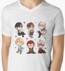 Mystic Messenger Set* Men's V-Neck T-Shirt