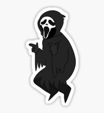 Tiny Ghostface Sticker