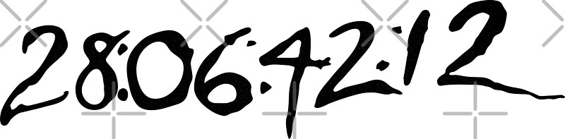 "Donnie Darko "28:06:42:12 - World's End"" Stickers by Doge21 | Redbubble