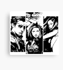 B&W BtVS Trio Canvas Print