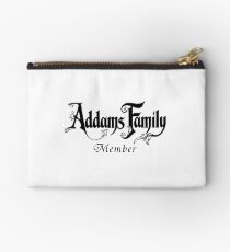 Addams Family Member Zipper Pouch