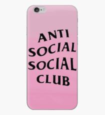 anti social social club iPhone Case