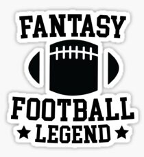 Fantasy Football Legend Sticker