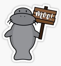 Manatee Sticker